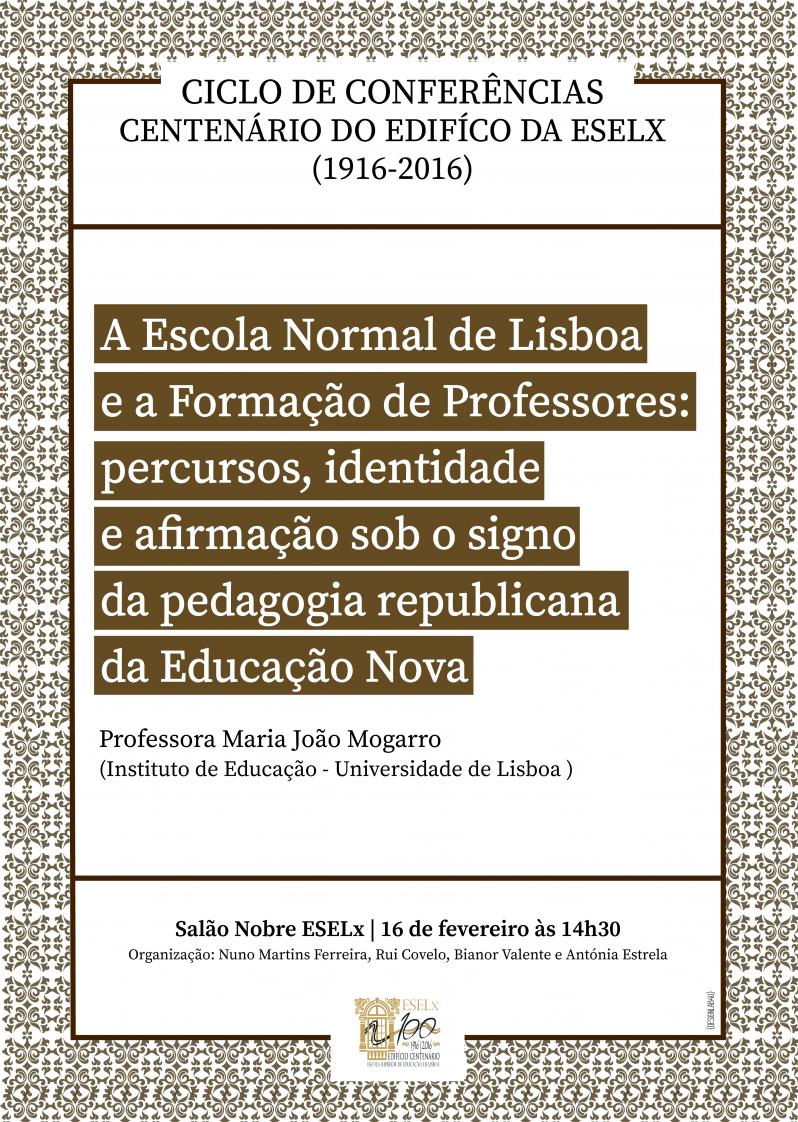 Cartaz ciclo de conferências 