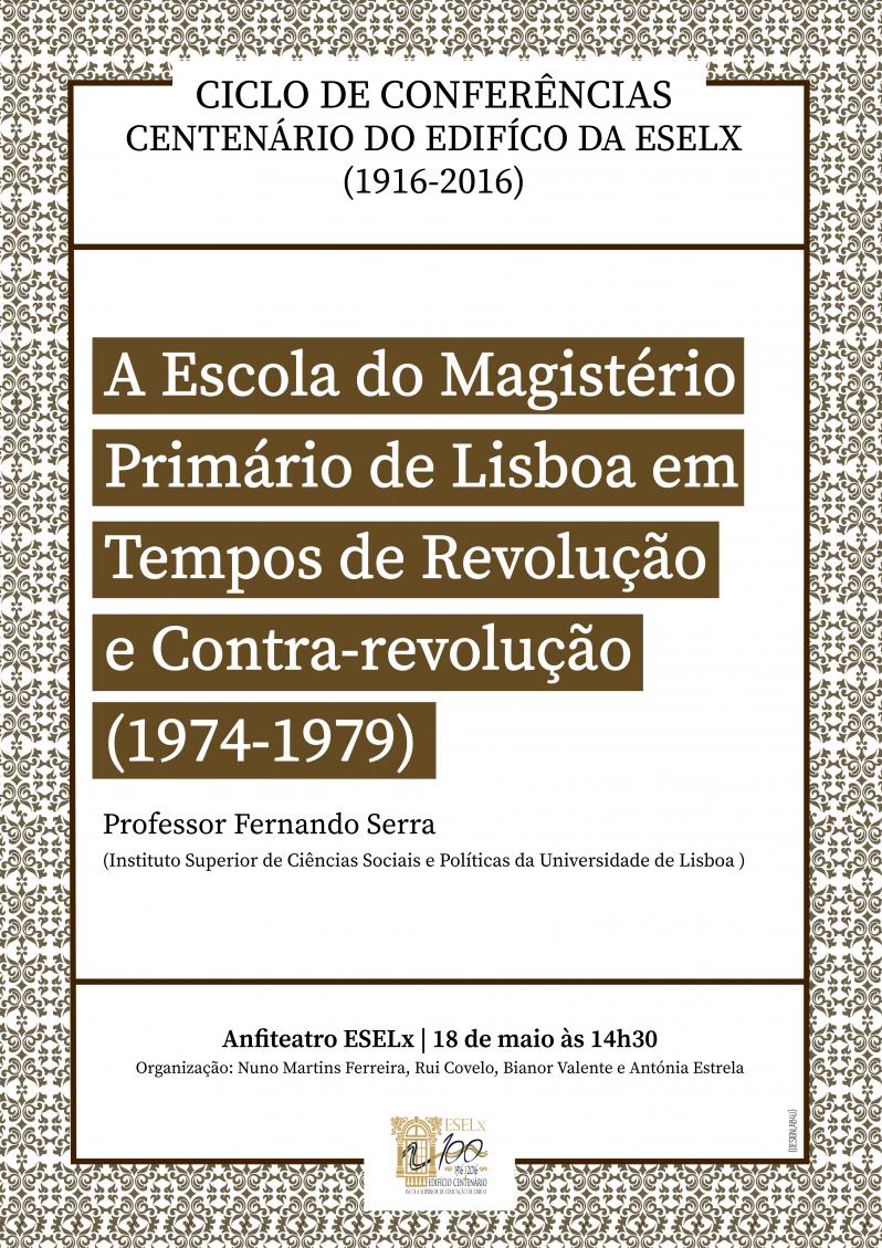 cartaz ciclo de conferências 