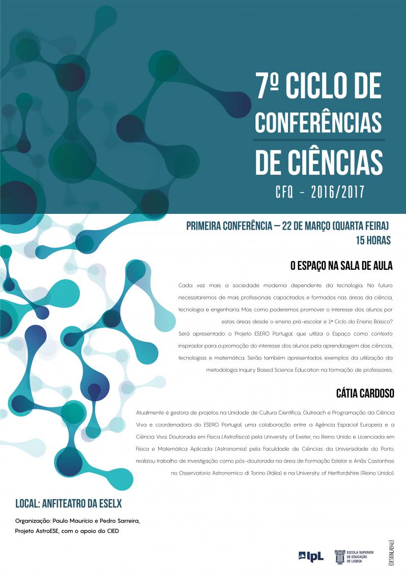 Cartaz conferencia
