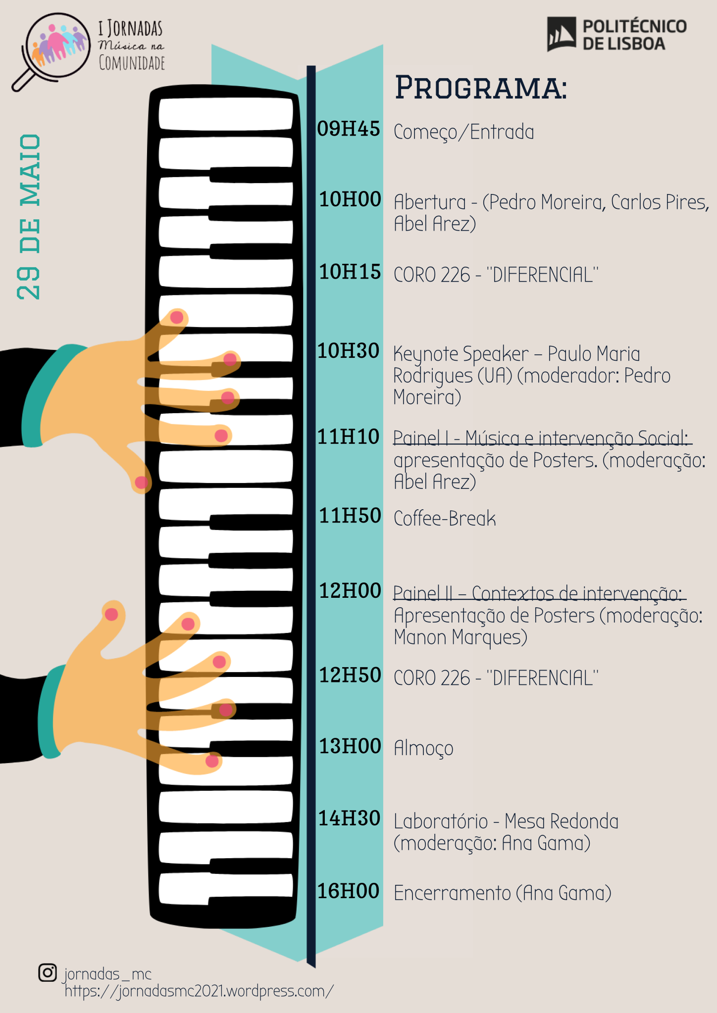 Programa I jornadas Mus com
