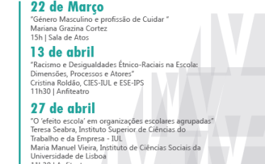 Cartaz ciclo de seminarios